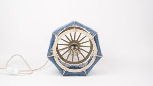 Lampe de table // Sable et bleu – Image 4