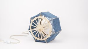 Lampe de table // Sable et bleu – Image 6
