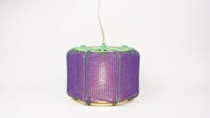 Lampe de table // Vert et violet – Image 9